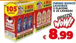 Casa & Co Omino bianco lavatrice offerta