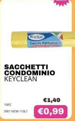 KOKO Emporio Sacchetti condominio Keyclean offerta