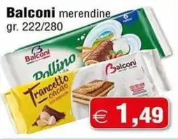 Magazzini Smart Balconi merendine offerta
