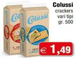 Magazzini Smart Colussi crackers vari tipi offerta