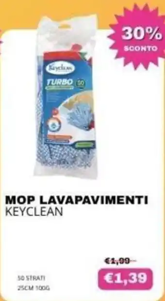 Mop lavapavimenti Keyclean