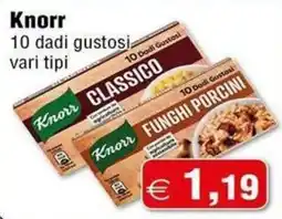 Magazzini Smart Knorr 10 dadi gustosi vari tipi offerta