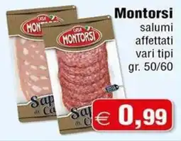 Magazzini Smart Montorsi salumi affettati offerta