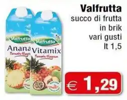 Magazzini Smart Valfrutta succo di frutta offerta