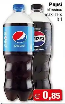 Magazzini Smart Pepsi classica/maxi zero offerta