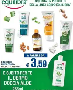 Casa & Co Equilibra linea corpo prodotti assortiti offerta