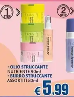 Casa & Co Olio e burro struccante assortiti offerta