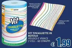 Casa & Co Vit tovagliette in rotolo veloce e vivace offerta