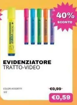 KOKO Emporio Evidenziatore Tratto-Video offerta