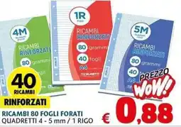 Casa & Co Ricambi rinforzati offerta