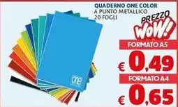 Casa & Co Quaderno One Color offerta