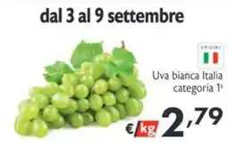 SuperW Uva bianca Italia offerta