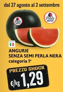 SuperW Angurie senza semi Perla Nera offerta