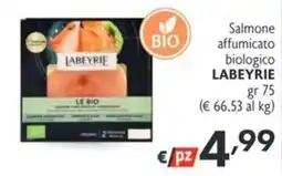 SuperW Salmone affumicato biologico Labeyrie offerta