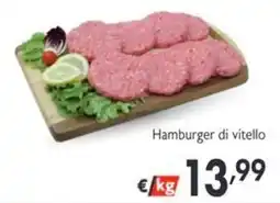 SuperW Hamburger di vitello offerta