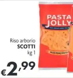 SuperW Riso arborio Scotti offerta