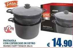 Casa & Co Pastaioola con coperchio in vetro offerta