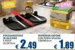 Casa & Co Poggiamestolo in silicone offerta
