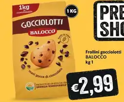 SuperW Frollini gocciolotti Balocco offerta