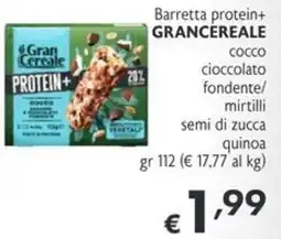 SuperW Barretta protein+ GRANCEREALE offerta
