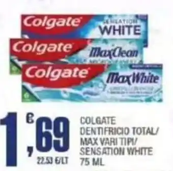 Colgate dentifricio total