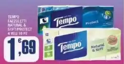 Splendidi e Splendenti Tempo Fazzoletti Natural & Soft/Protect offerta