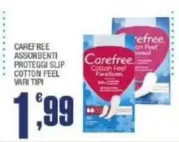 Splendidi e Splendenti Carefree assorbenti proteggi slip cotton feel offerta