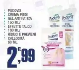 Splendidi e Splendenti Podovis crema piedi gel antifatico offerta