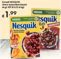 SuperW Cereali integrali Nesquik offerta