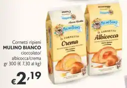 SuperW Cornetti ripieni Mulino Bianco offerta