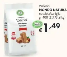 SuperW Waferini MONDO NATURA offerta