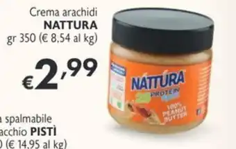 Crema arachidi Nattura