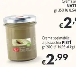 SuperW Crema spalmabile al pistacchio PISTI offerta