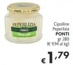 SuperW Cipolline Peperlizia Ponti offerta
