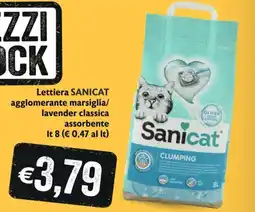 SuperW Lettiera Sanicat offerta