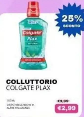 Colluttorio Colgate Plax