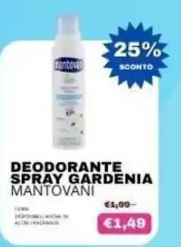 KOKO Emporio Deodorante spray gardenia mantovani offerta