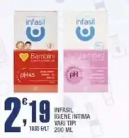Splendidi e Splendenti Infasil igiene intima offerta