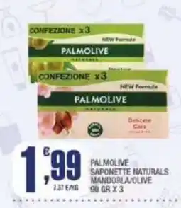 Splendidi e Splendenti Palmolive saponette naturals mandorla/olive offerta
