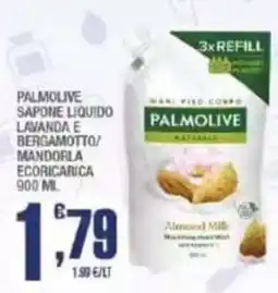 Splendidi e Splendenti Palmolive sapone liquido lavanda e bergamotto/mandorla ecocarica offerta