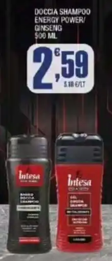 Splendidi e Splendenti Intesa shampoo energy power ginseng offerta