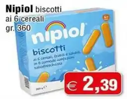 Magazzini Smart Nipiol biscotti ai 6 cereali offerta