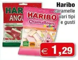 Magazzini Smart Haribo caramelle vari tipi e gusti offerta