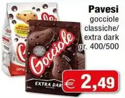 Magazzini Smart Pavesi Gocciole extra dark offerta