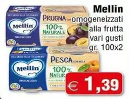 Magazzini Smart Mellin omogeneizzati alla frutta offerta