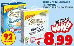 Casa & Co Spuma di sciampagna lavatrice Bianco puro offerta