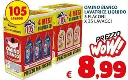Casa & Co Omino bianco lavatrice liquido offerta