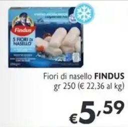 SuperW Fiori di nasello FINDUS offerta