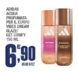 Splendidi e Splendenti Adidas acqua profumata per il corpo vibes dream glaze/get comfy offerta