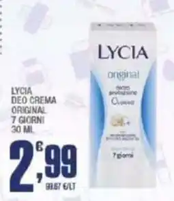 Splendidi e Splendenti Lycia deo crema original offerta